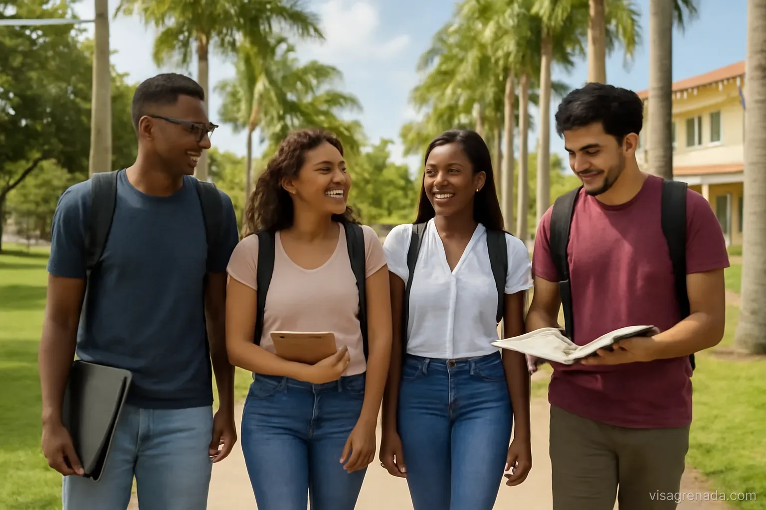 Visa Grenada và cơ hội du học cho con